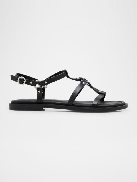 rag & bone Geo Leather Harness Sandals
