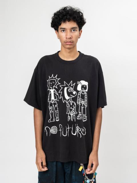 KIDILL Black NO FUTURE T-Shirt