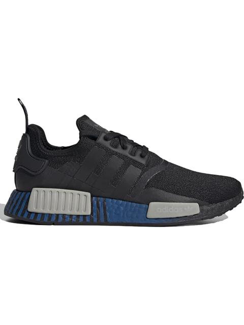 adidas NMD R1 Black Metal Grey Lush Blue