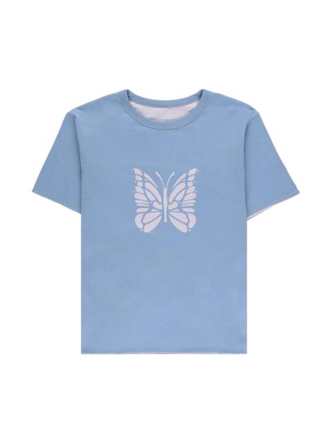 Needles Reversible T-Shirt 'Blue Grey'