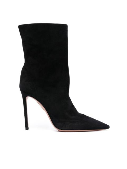 pointed-toe ankle boots