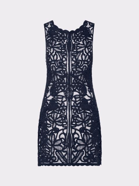 MILLY Crochet Mini Cover-Up Dress