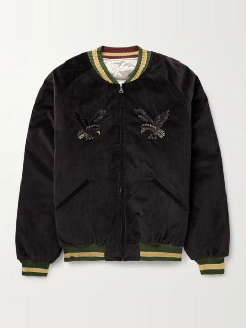 Kapital KAPITAL Velveteen Souvenir JKT (Raven&Skull) 'Black'
