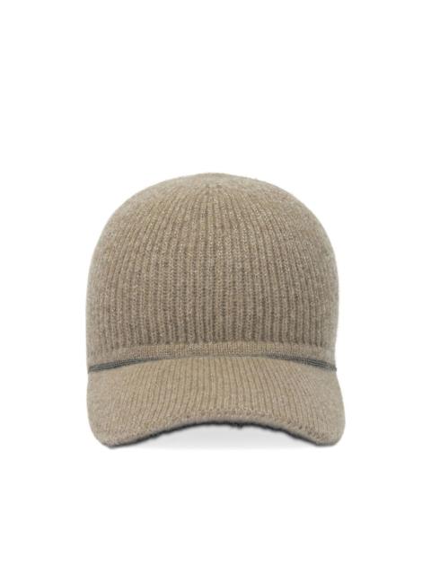 Brunello Cucinelli ribbed baseball cap