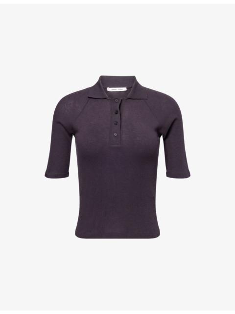 SAMSØE SAMSØE Sasonnet Ribbed Knitted Polo shirt