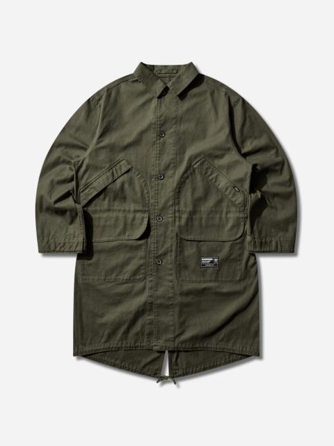 NEIGHBORHOOD Men's Fishtail Field Coat Olive