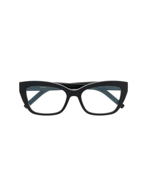 SAINT LAURENT cat-eye frame eyeglasses