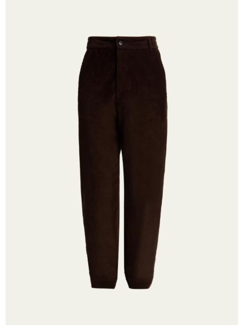 Moncler Men's Corduroy Straight-Leg Pants