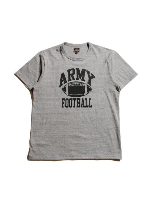 The Real McCoys MC25009 Military Tee / Army Football Gray