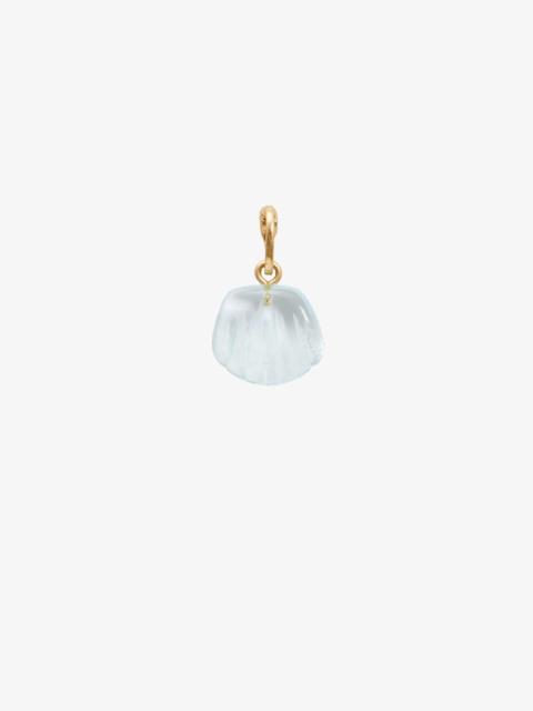 Clare V. Stone Scallop Charm