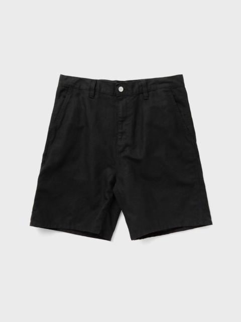 Carhartt WIP Walter Single Knee Wide-Leg Cotton 및 Linen-Blend 캔버스 반바지
