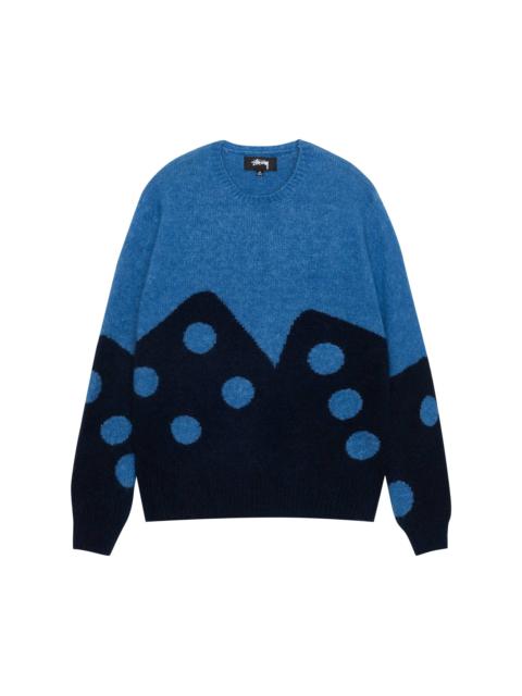 Stussy Dice Fuzzy Crew 'Blue'