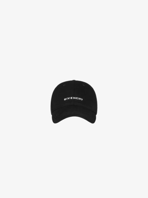 GIVENCHY EMBROIDERED CAP IN COTTON