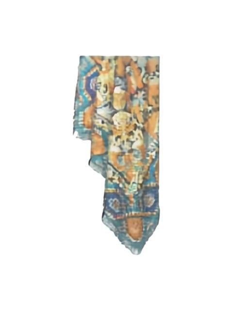 Pierre-Louis Mascia jacquard-pattern scarf