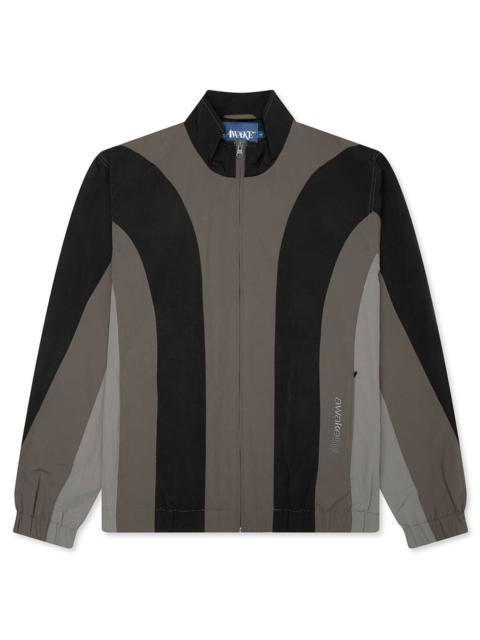 AWAKE NY PUSHERMAN TRACK JACKET - BLACK