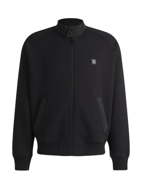 HUGO JACKET WITH CONTRAST TRIMS