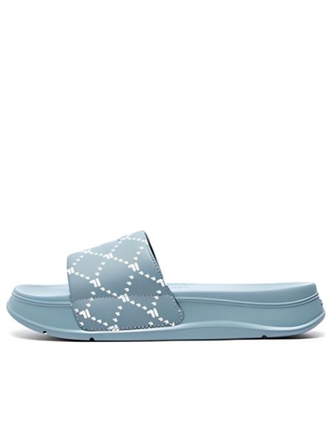 FILA (WMNS) FILA Fusion COMO Sliders 'Teal Whire' T12W227510BLG