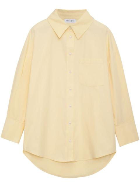 ANINE BING Mika long-sleeve shirt