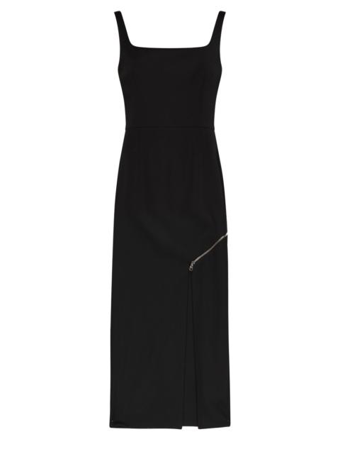 Slitted long dress