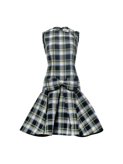 SHUSHU/TONG Asymmetric Neckline Dress