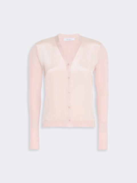Max Mara NINFEE Cashmere and silk cardigan - PINK