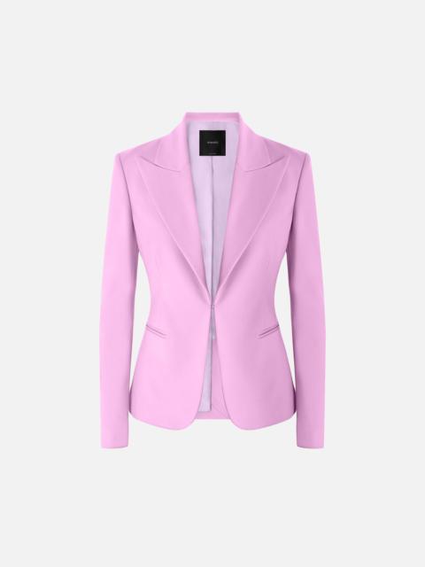 PINKO STRETCH LINEN AND VISCOSE BLAZER