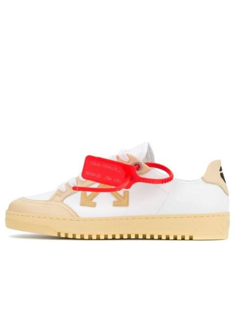 Off-White (WMNS) Off-White Arrows 2.0 Low-tops Leisure Sneakers White/Yellow OWIA177F20LEA0010161