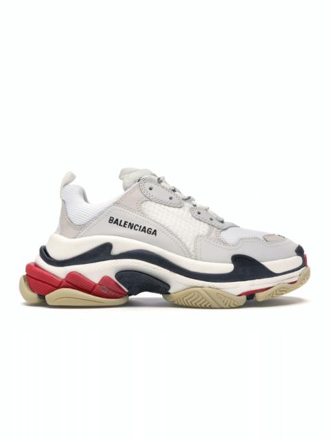 BALENCIAGA Balenciaga Triple S White Red (W)