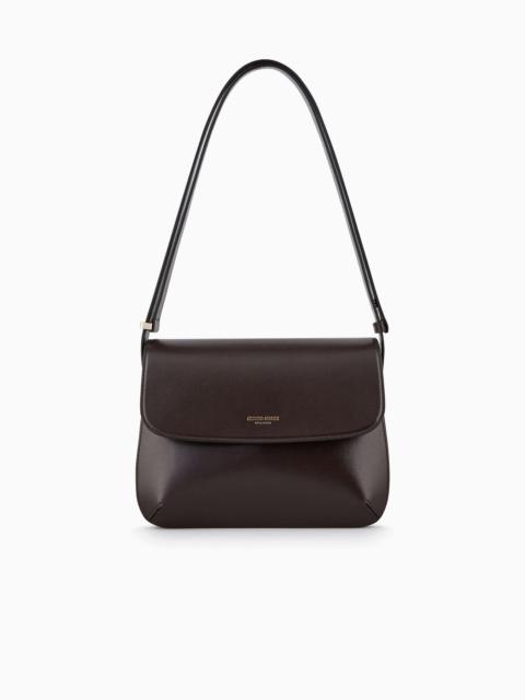 GIORGIO ARMANI Large palmellato leather La Prima bag
