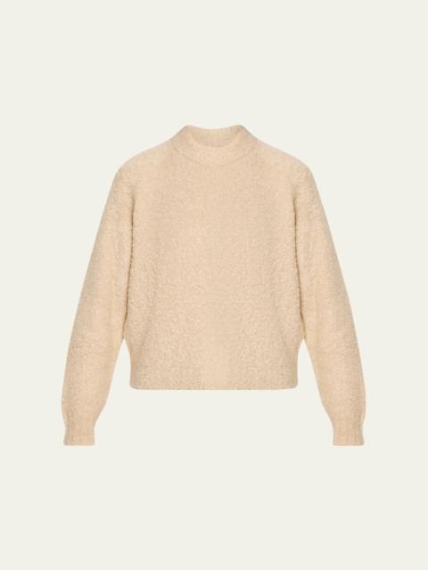 6397 Mock-Neck Wool-Blend Sweater