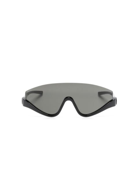 shield-frame sunglasses