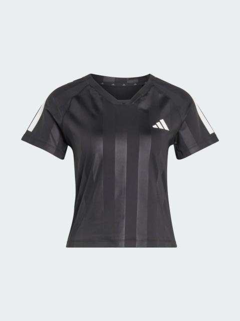 adidas Hyperglam 3-Stripes Emboss T-Shirt