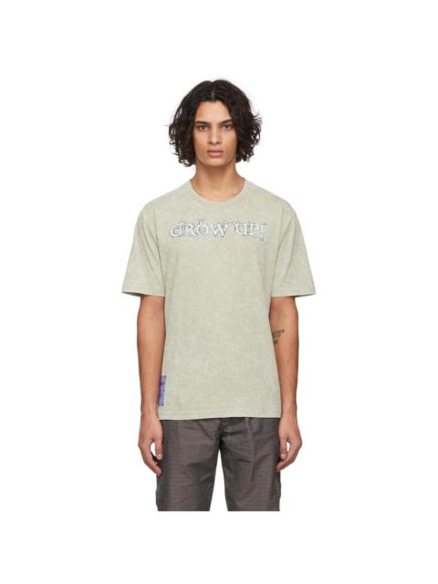 McQ Alexander McQueen Green Logo T-Shirt