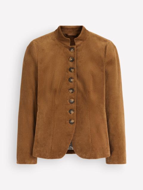 BODEN Hereford Military Cord Jacket-Gingerbread