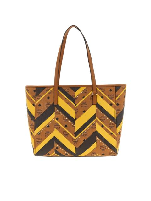 MCM Medium Toni geometric-pattern tote bag