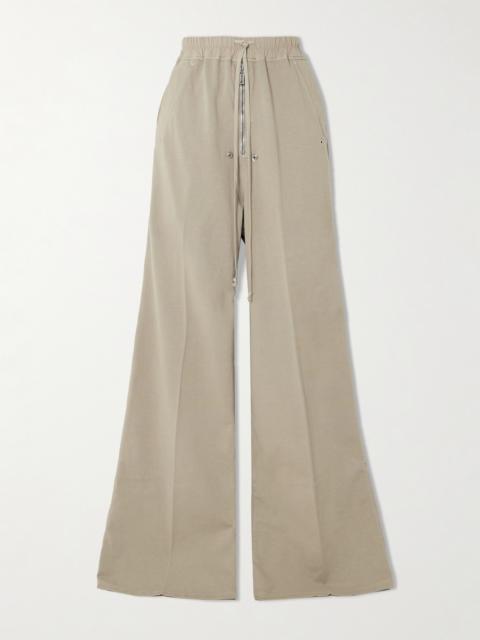 Rick Owens Eyelet-embellished Cotton Wide-leg Pants