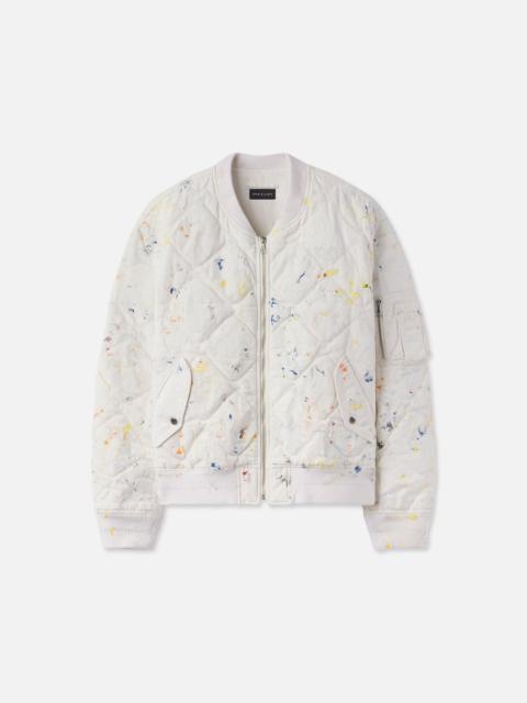 John Elliott QUILTED BOMBER JACKET