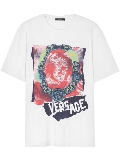 VERSACE Collana Punk T-Shirt