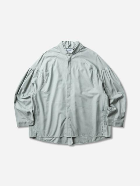 Kiko Kostadinov Men's Evers Pleated Shirt Soft Green