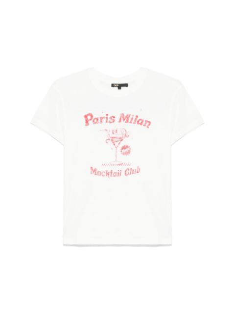 maje graphic-print T-shirt