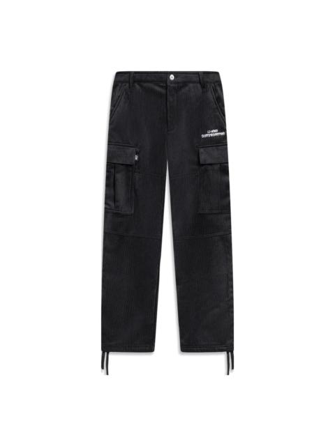 Li-Ning Li-Ning Skateborading Graphic Crago Pants 'Black' AKXT697-2