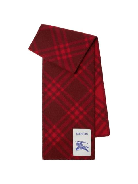 Burberry Vintage Check wool scarf