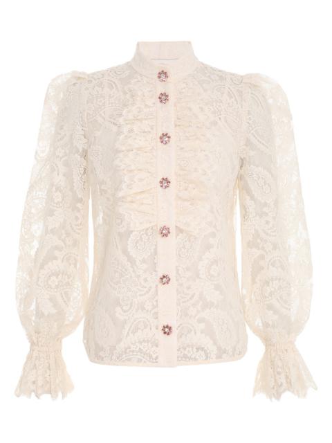 LYRICAL LACE BLOUSE