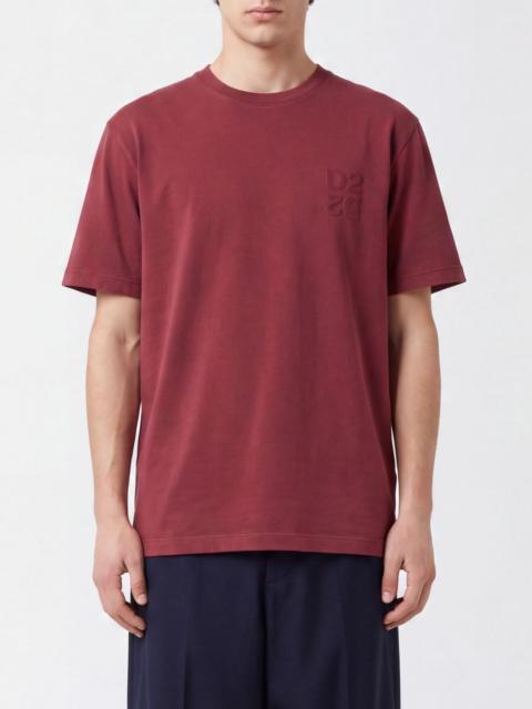 DSQUARED2 DSQUARED2 Cotton T-shirt with Padded Shoulders and Crew Neck