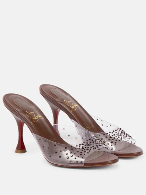 Christian Louboutin Nudes Degramule embellished mules