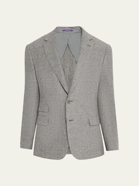 Ralph Lauren Men's Houndstooth Two-Button Sport Coat