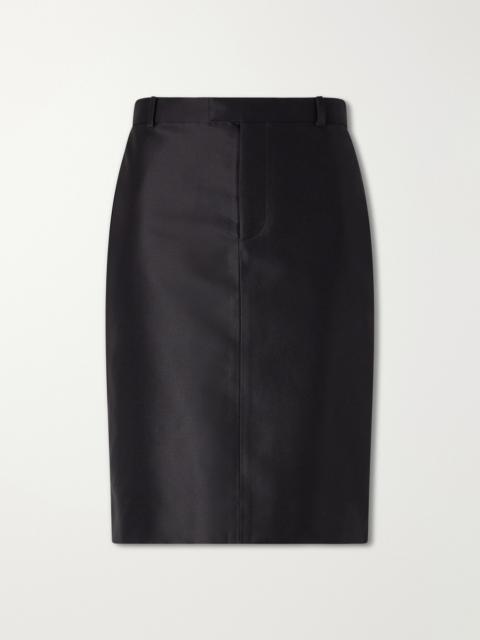 GUCCI Silk-faille Mini Skirt