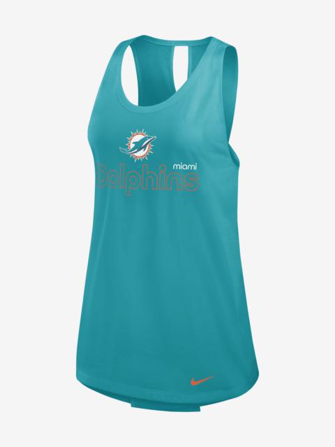 Miami Dolphins Nike Women's Dri-FIT NFL Tank Top