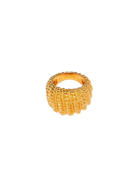 TWISTED ROPE DOME RING