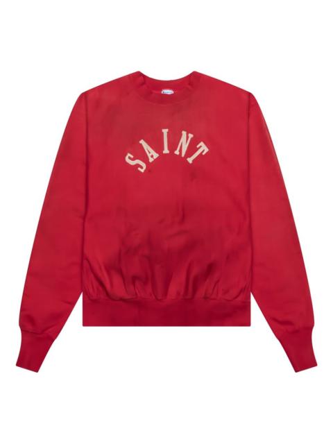 SAINT M×××××× logo-print sweatshirt